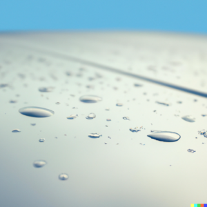 Rainwater Collection Supply water on table - cover