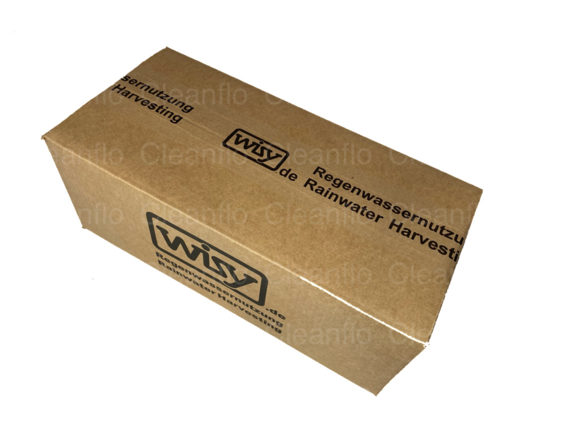Wisy 4" multifunction overflow device packaging - product image