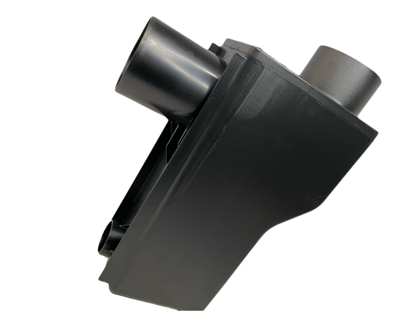 Wizy 4" multifunction overflow device view of the left side - product image