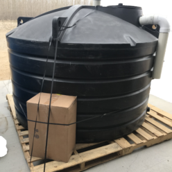 poly tank, shop, home, ready for shipent