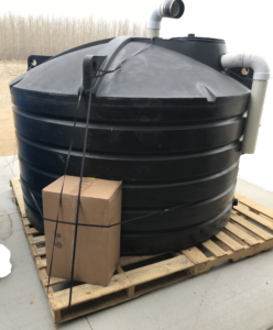 poly tank, shop, home, ready for shipent