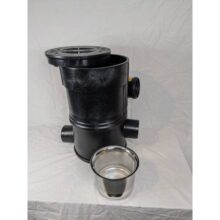 Wisy vortex100 full display(3) Wisy Vortex100 Rainwater Prefilter display, filter on the outside - product image