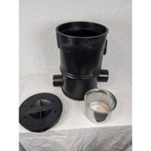 Wisy vortex100 full display Wisy Vortex100 Rainwater Prefilter display of all components - product image