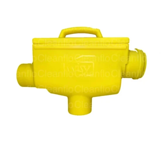 WISY LineAr100 Rainwater Prefilter yellow Polypropylene - product image