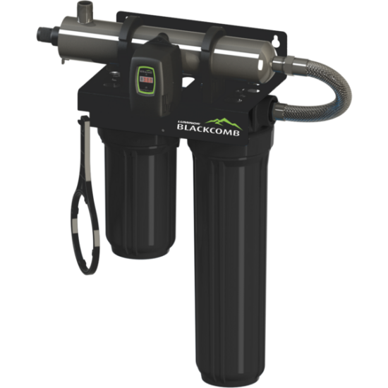 Blackcomb UV 8 GPM, RackSystem, 2 Filters (10" & 20") - product image