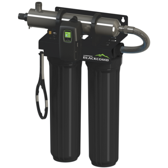 Blackcomb: UV 15 GPM, RackSystem, 2 Filters (20" & 20")