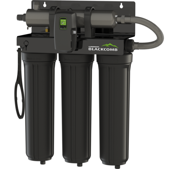 UV 15 GPM, RackSystem, 3 Filters (20" & 20" & 20")