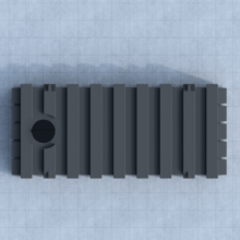 3200L_SUPER LOW PROFILE_BLACK_TOP_GRID