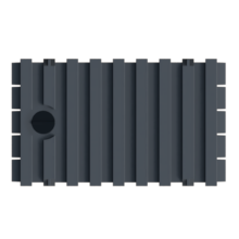 4500L_SUPER LOW PROFILE_BLACK_TOP