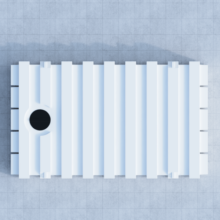 4500L_SUPER LOW PROFILE_WHITE_TOP_GRID