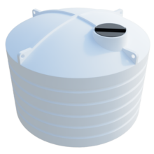 4500L_VERTICAL_WHITE_TOP-ANGLE 4500L Upright Tank