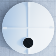 4500L_VERTICAL_WHITE_TOP_GRID 4500L Upright Tank