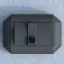 1100L_LOW PROFILE_BLACK_TOP_GRID