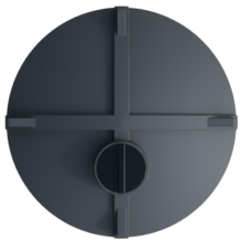 7000L_VERTICAL_BLACK_TOP 7000L Upright Tank