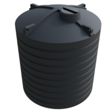 7000L_VERTICAL_BLACK_TOP-ANGLE 7000L Upright Tank