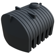 7500L Low Profile Tank Black Angle
