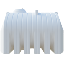 7500L Low Profile Tank White Side