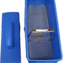 WISY SlimRain 100 Prefilter Blue (1) WISY SlimRain 100 Horizontal Rainwater Prefilter Blue