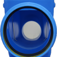 WISY SlimRain 100 Prefilter Blue (2) WISY SlimRain 100 Horizontal Rainwater Prefilter Blue