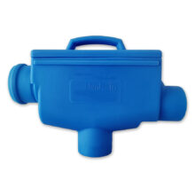 WISY SlimRain 100 Prefilter Blue WISY SlimRain 100 Horizontal Rainwater Prefilter Blue