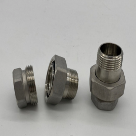 1" Stainless Steel Union KIT 3PCS MF 1” WITH O-RING NPT