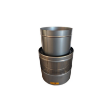 Wisy Smoothing Inlet, 8_ 2 Wisy Smoothing Inlet, 8"