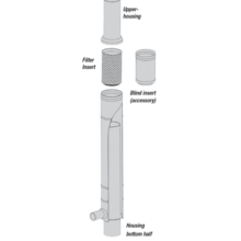 Wisy Standpipe Filter Insert 280 micron 2 Wisy Standpipe Filter Insert 280 micron