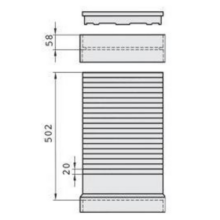 Wisy Vortex 100-150 End Ring 2 Wisy Vortex 100/150 End Ring